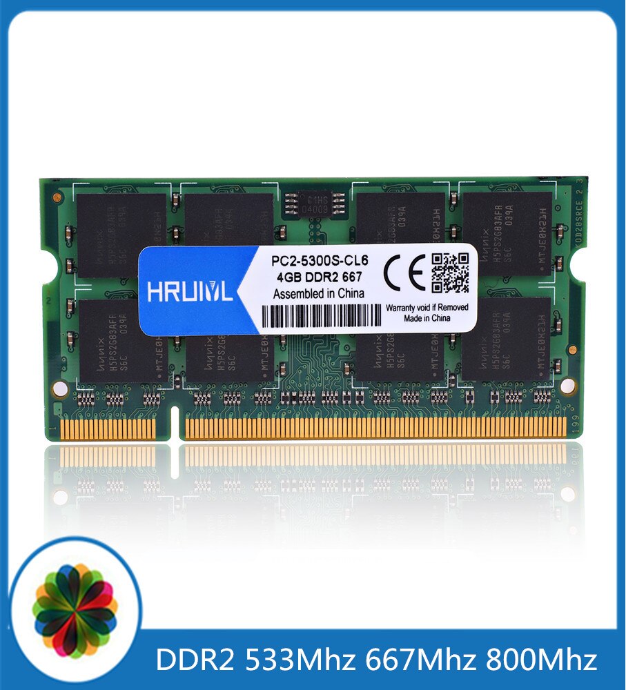 θ DDR2 1GB 2GB 4GB  SO-DIMM ޸ PC2-4200S, PC2-5300S PC2-6400S 533Mhz 667MHZ 800MHZ Ʈ ޸𸮿
